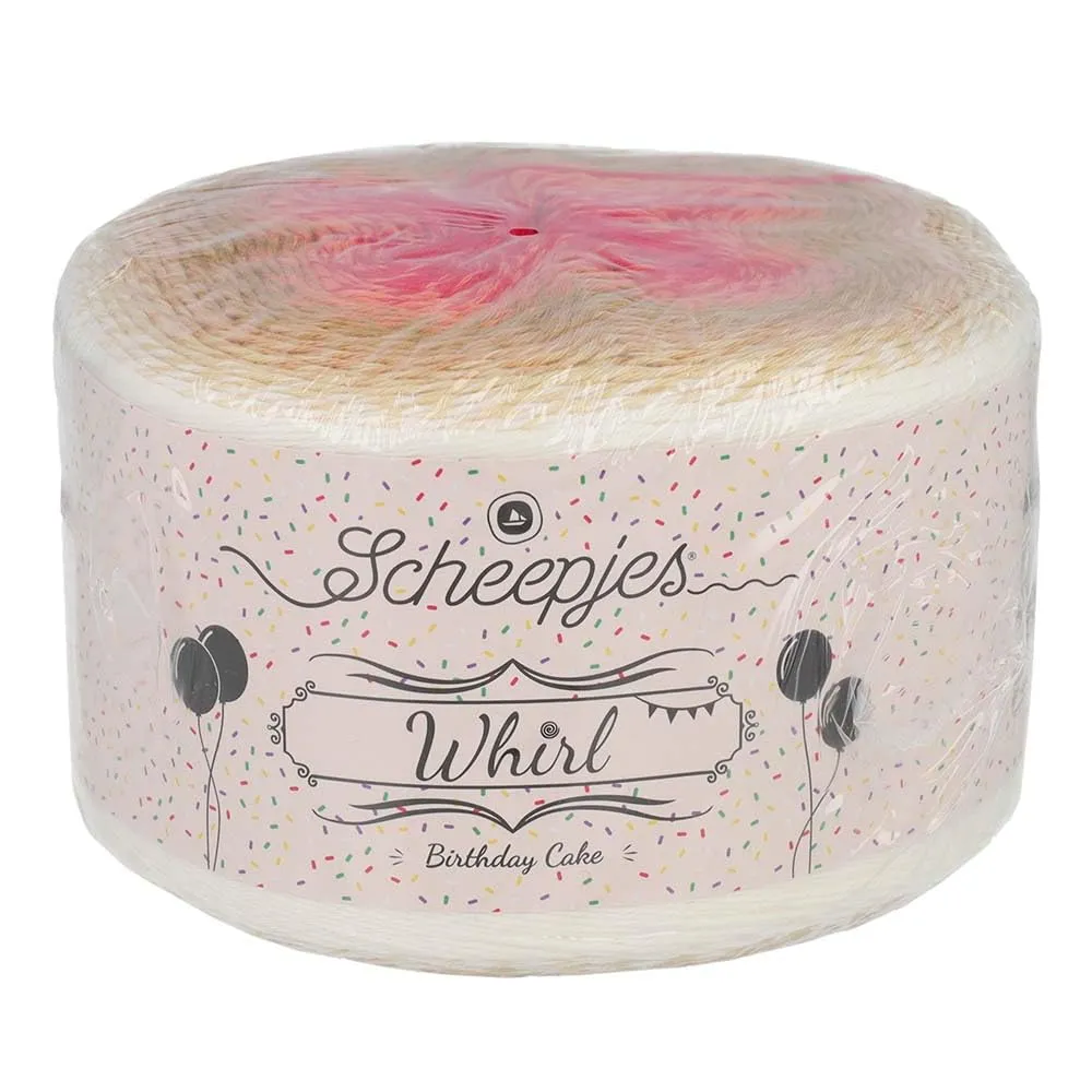 Scheepjes Whirl Birthday Cake 797 Bobbel Cutie Pie 1000m