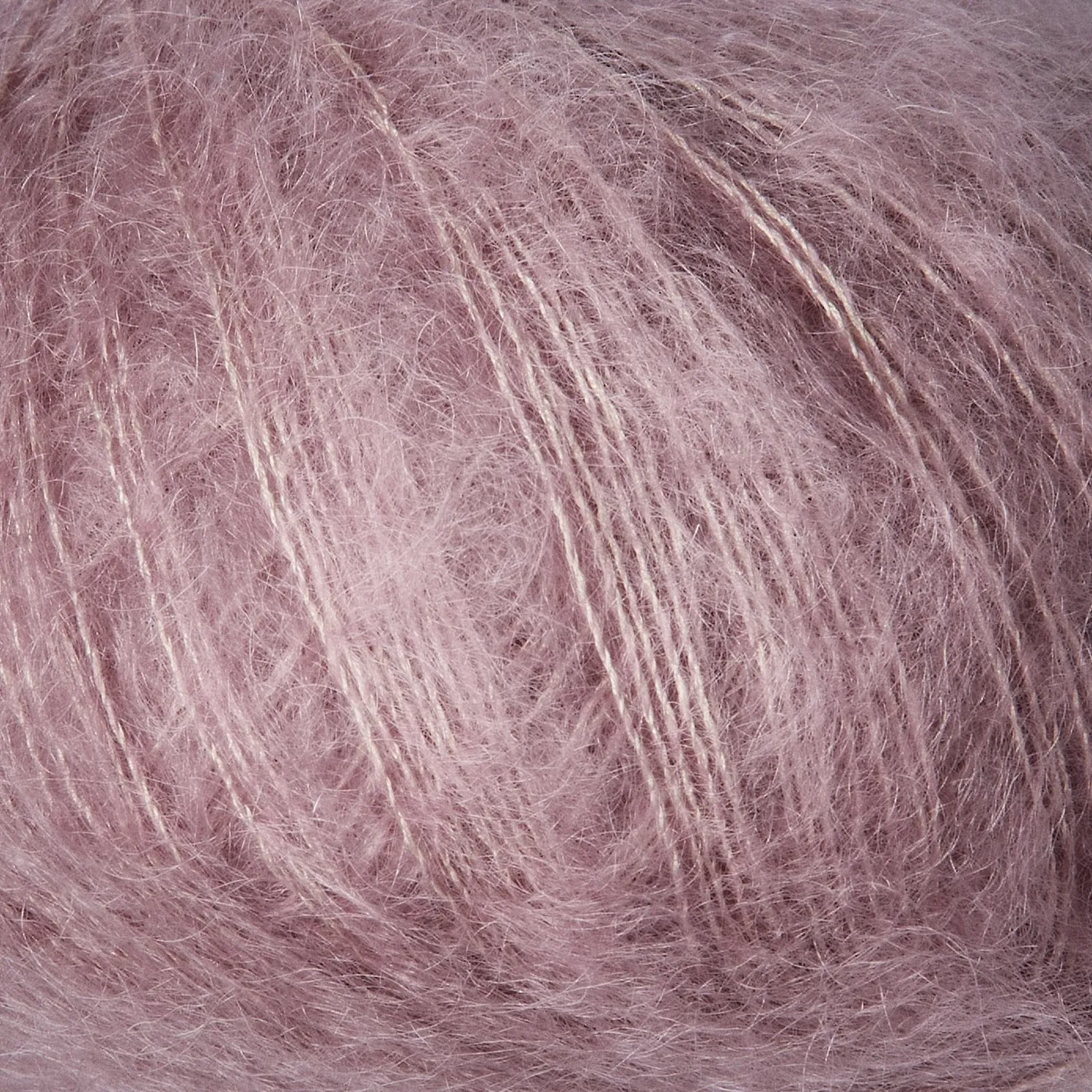 Knitting for Olive Soft Silk Mohair Wolle Dusty Rose 25g