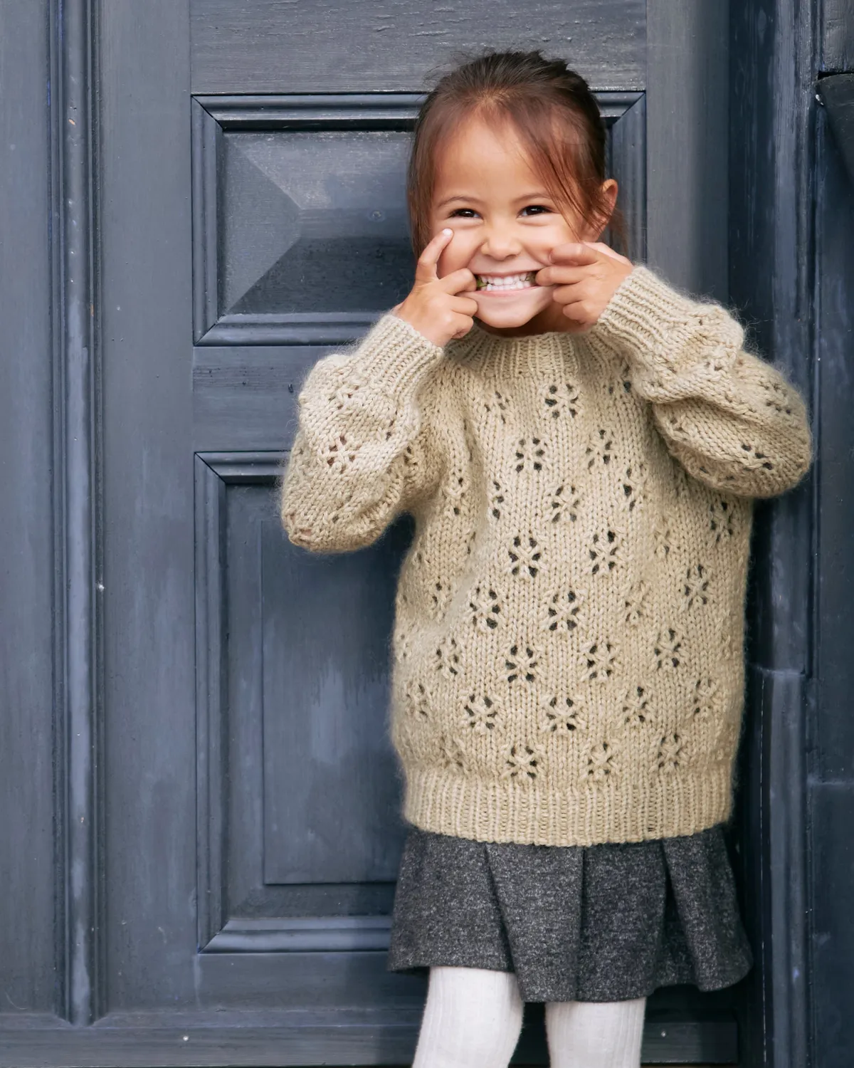 Knitting for Olive Pizza Sweater Strickanleitung Deutsch