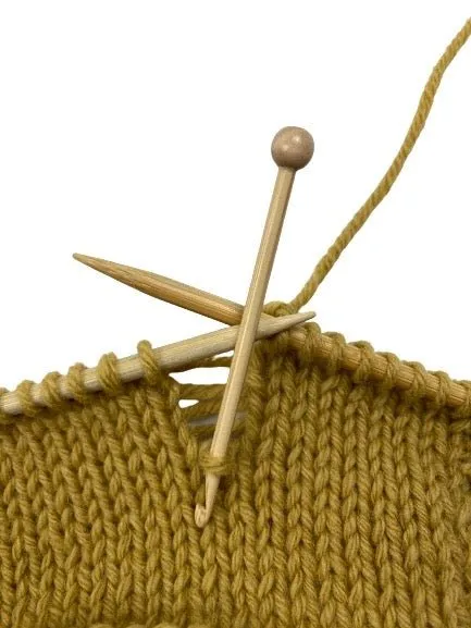Seeknit Mini Häkelnadel Bambus 7 cm für Maschen