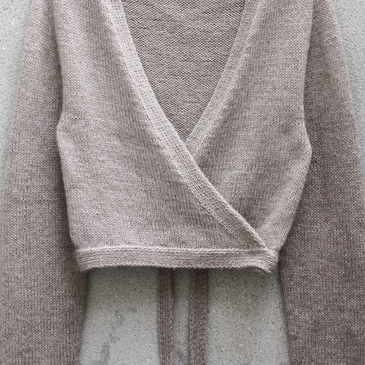 Knitting for Olive Late Summer Wrap Strickanleitung Wickeljacke