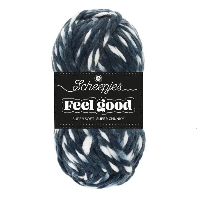 Scheepjes Feel Good 704 Cloud Nine Garn 150g Blaugrau
