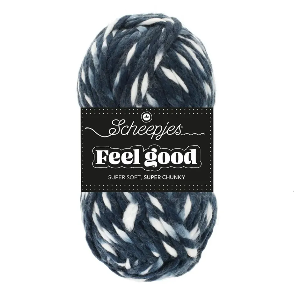 Scheepjes Feel Good 704 Cloud Nine Garn 150g Blaugrau