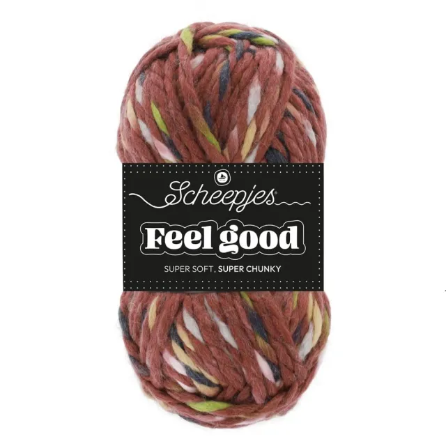 Scheepjes Feel Good 703 Heartlight Garn 150g Rotmix
