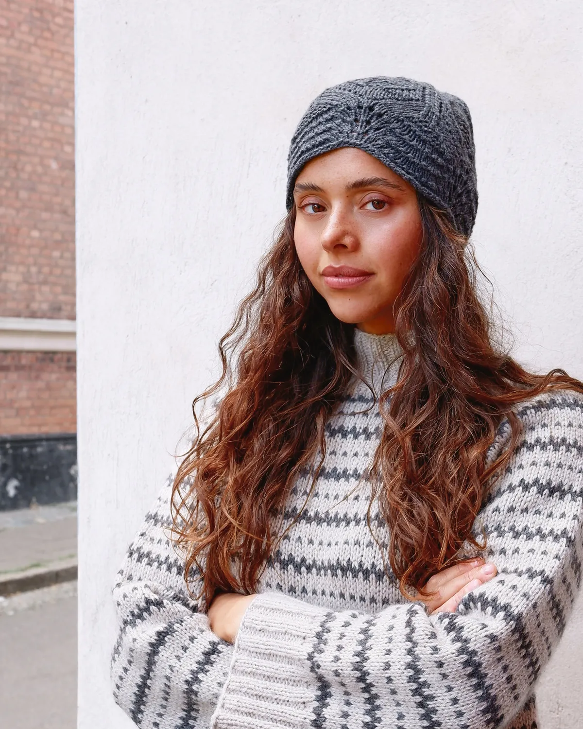 Knitting for Olive Lace Beanie Anleitung Deutsch Mütze Lace