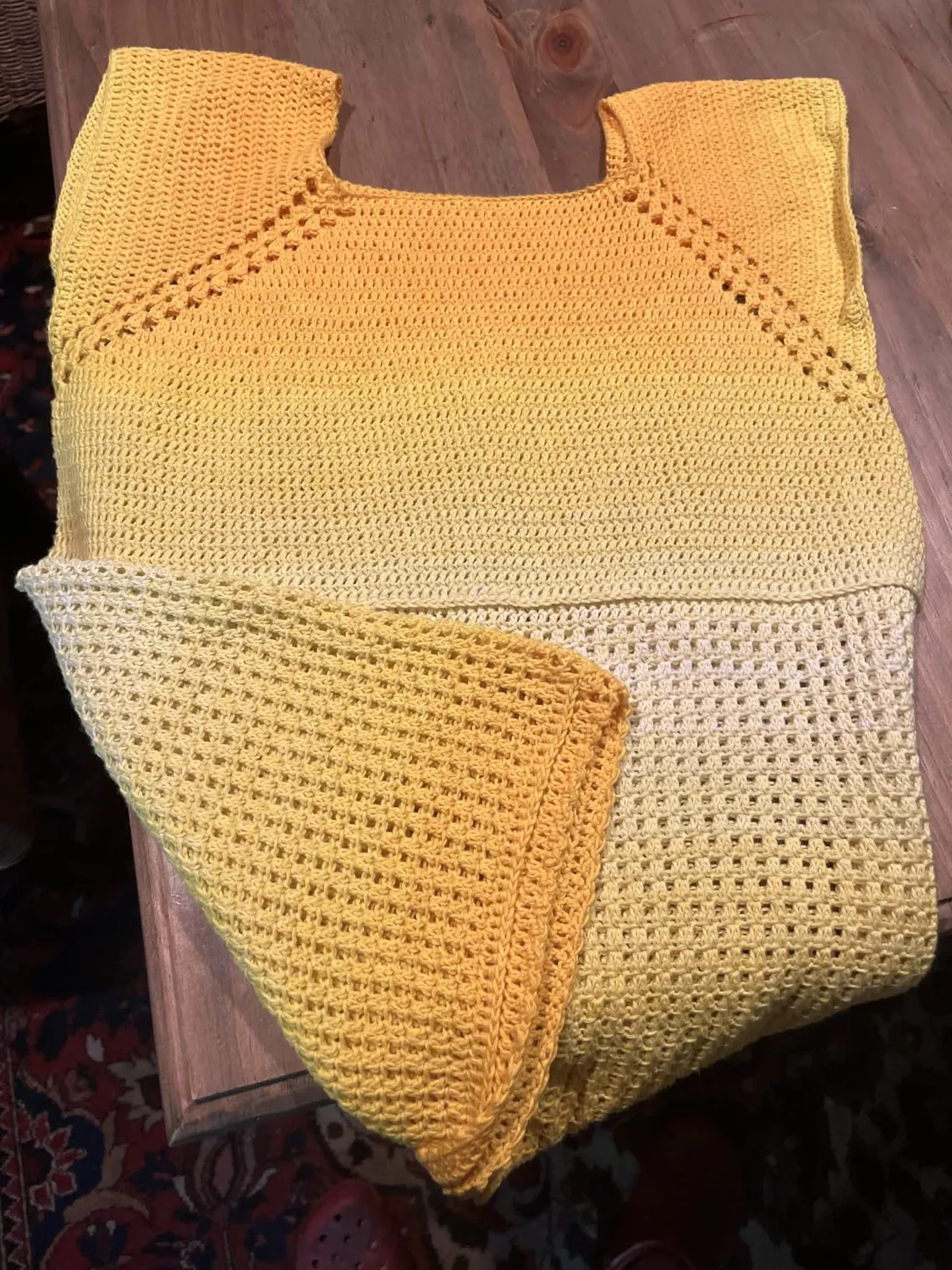 Scheepjes Cotton Whirl Verlaufsgarn 708 Pumpkin Spice 1000m