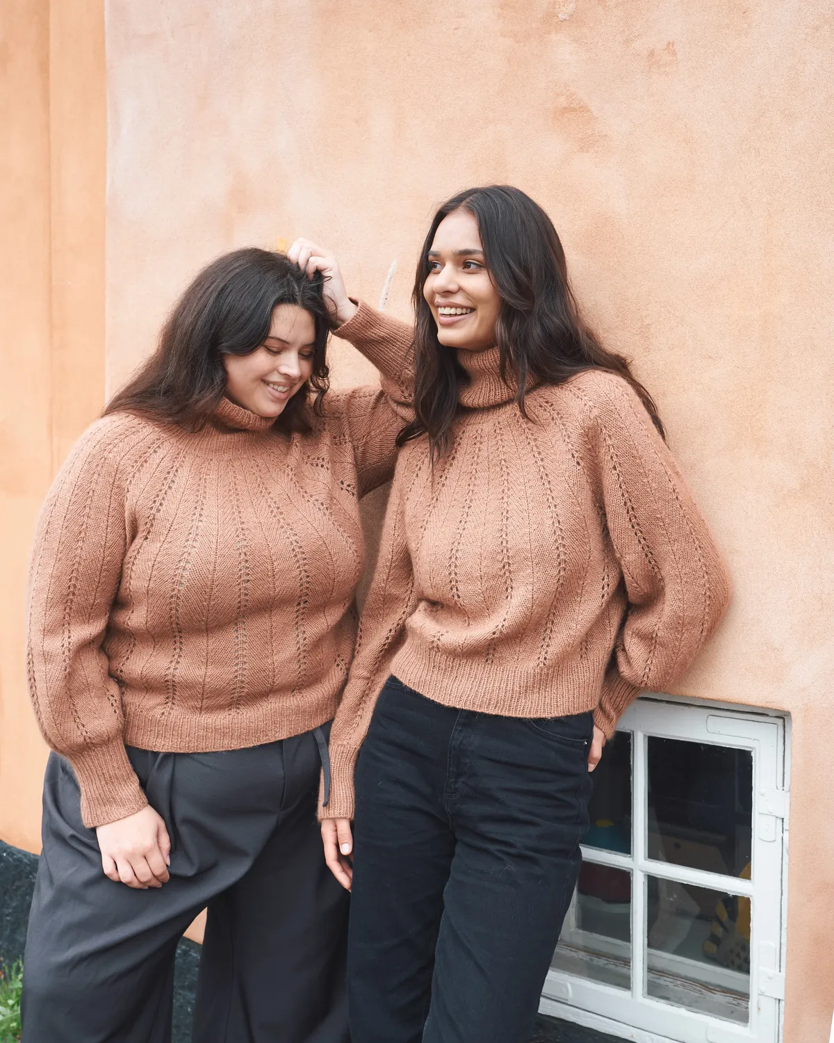 Knitting for Olive Fern Sweater Strickanleitung deutsch Lacemuster
