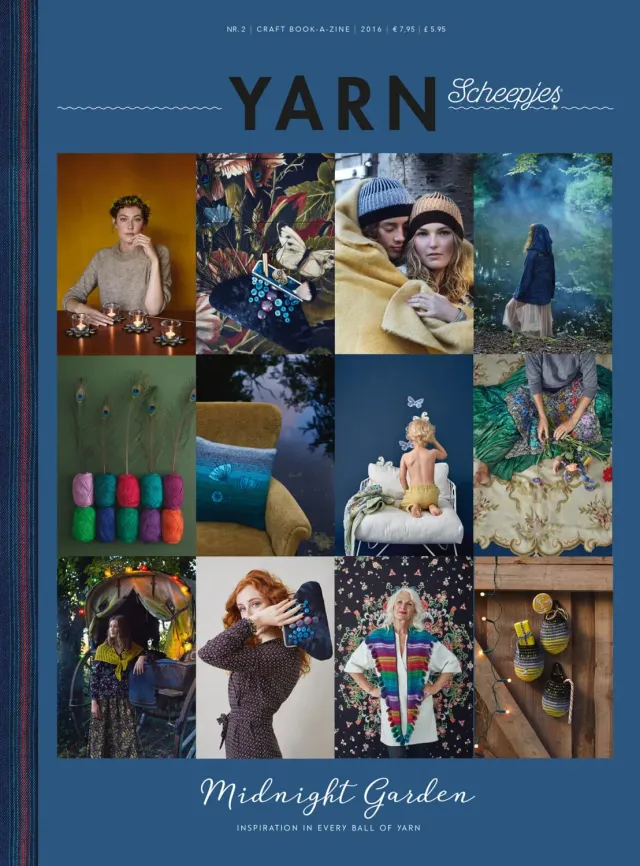Scheepjes YARN Bookazine 2 Midnight Garden Heft Englisch
