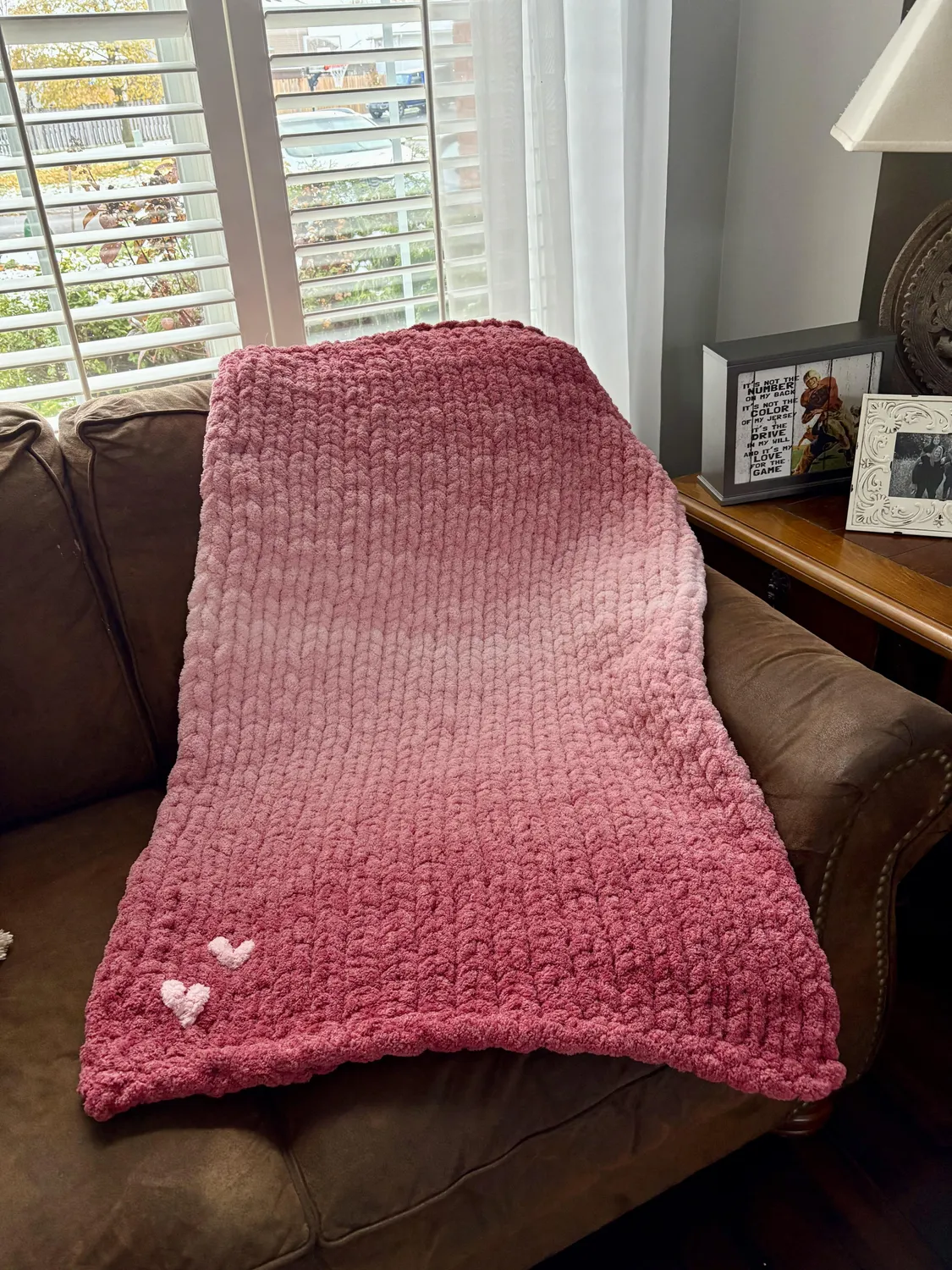 Bernat Blanket Extra Thick Garn 600g Farbverlauf