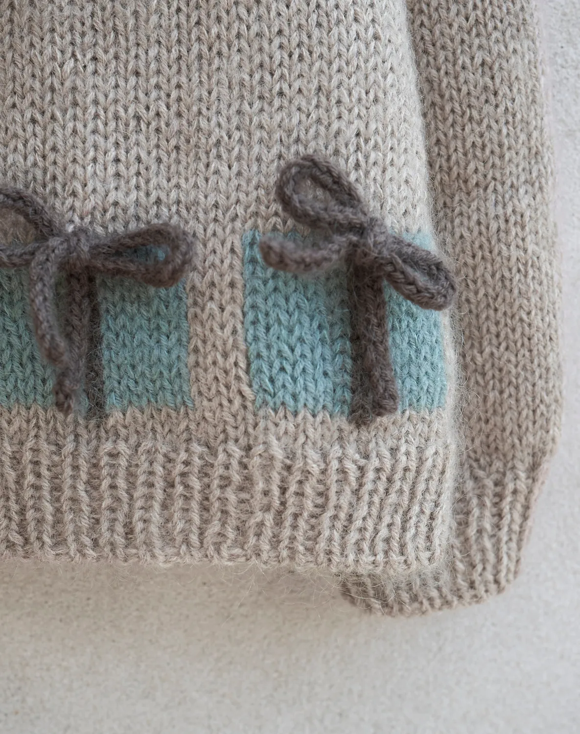 Knitting for Olive Christmas Morning Sweater Strickanleitung Kinder