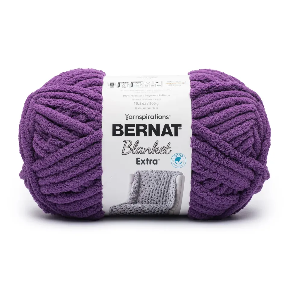 Bernat Blanket Extra Chenillegarn 300g Jumbo Weich