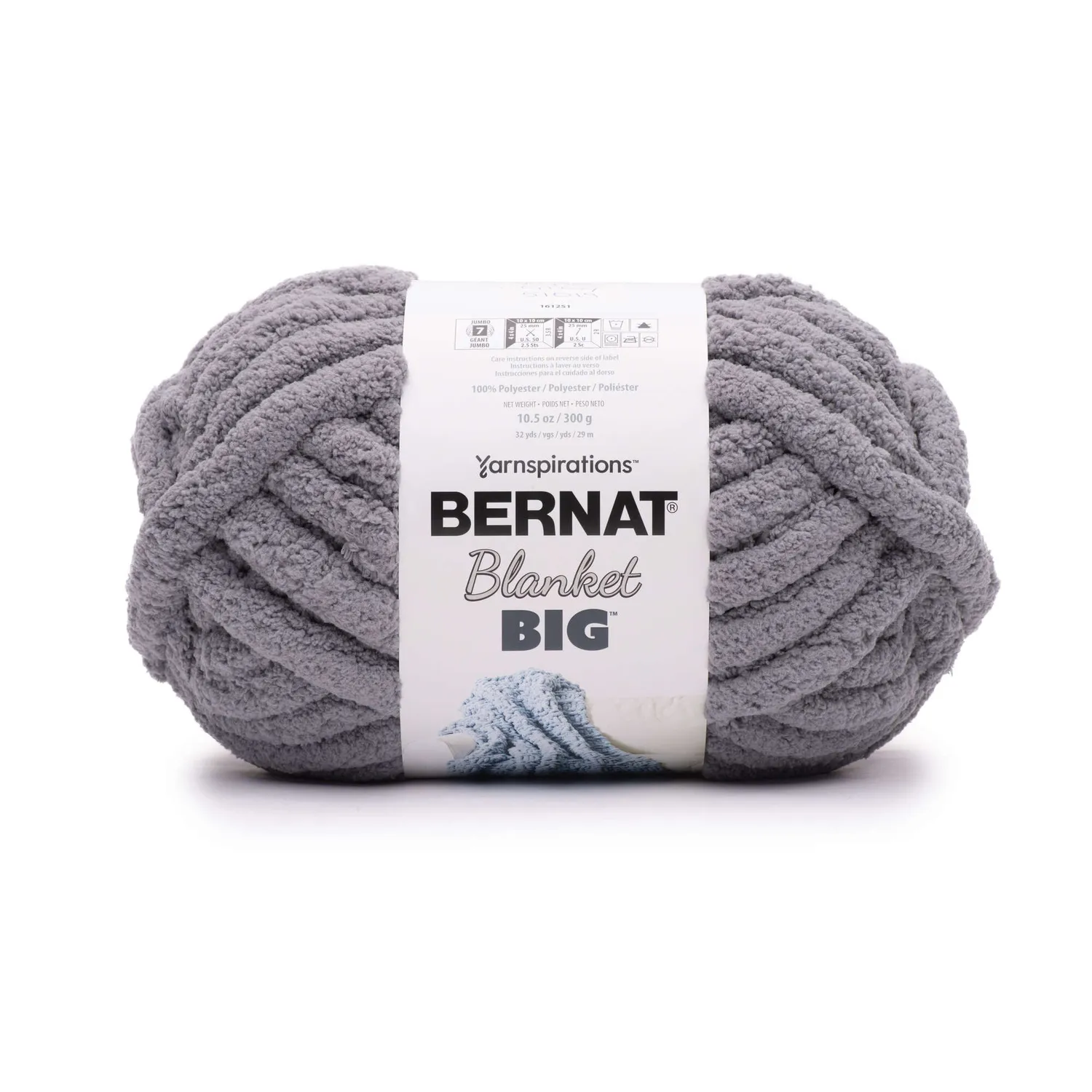 Bernat Blanket Big Garn 300g Jumbo einfarbig