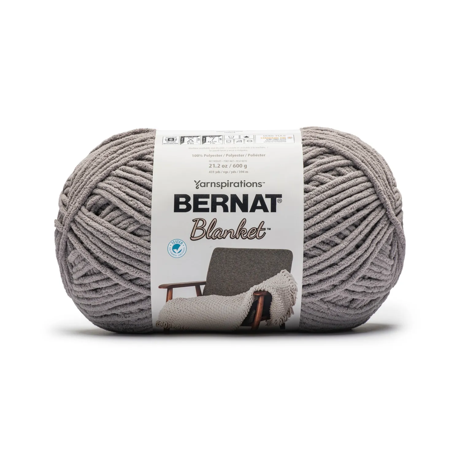 Bernat Blanket Wolle 600g XXL-Knäuel waschbar