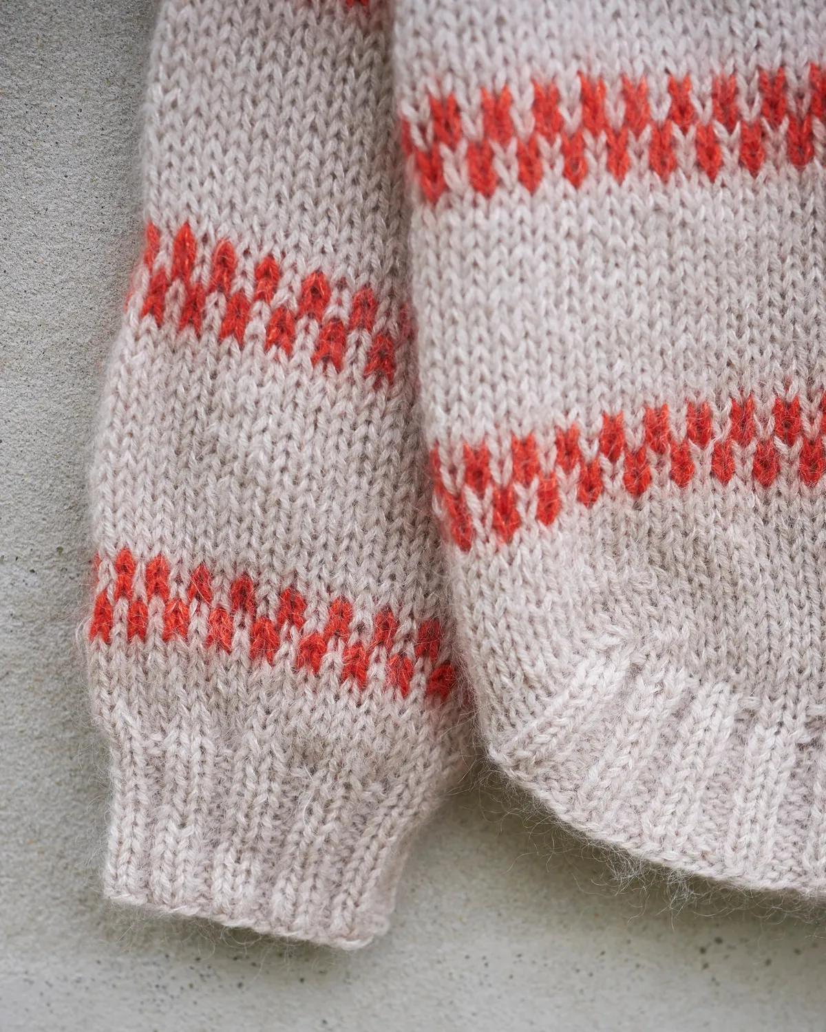 Knitting for Olive Lindgren Sweater Kids Anleitung Streifen