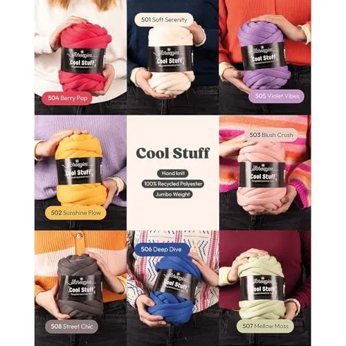 Scheepjes Cool Stuff 505 Häkelgarn Violette Vibes 500g recycelt