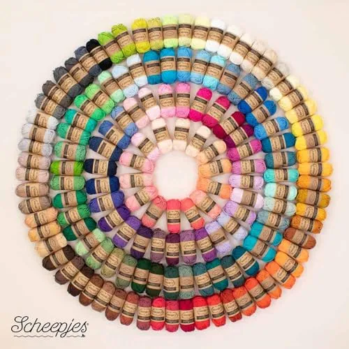 Scheepjes Catona 105 Braut Weiß Baumwollgarn 25g weiß