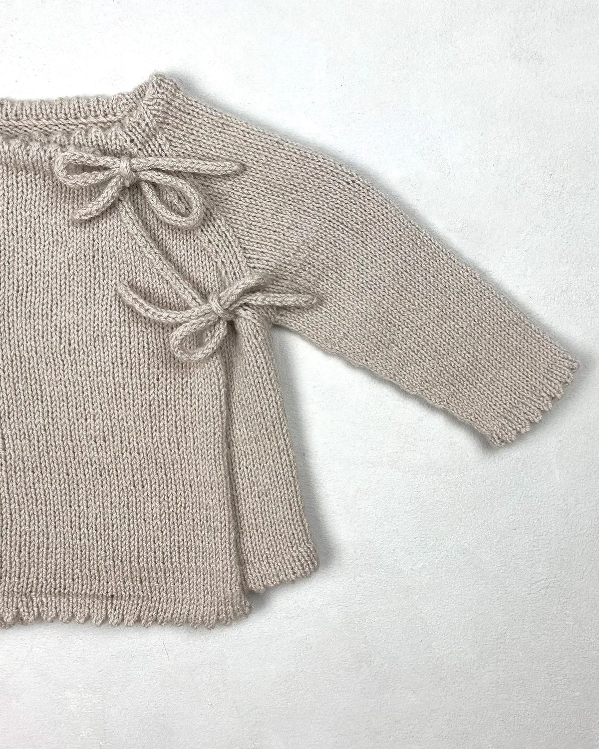 Knitting for Olive Olive's Wrap Strickanleitung 0-24 Monate wickel