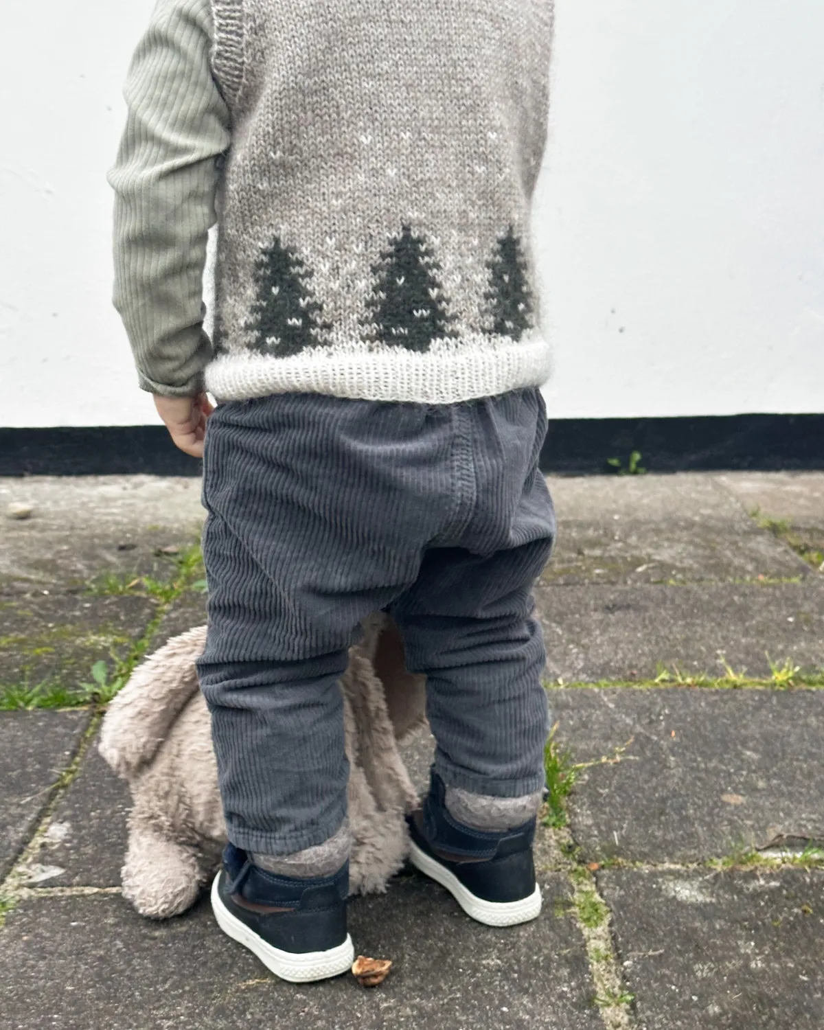 Knitting for Olive Snow Vest Strickanleitung Kinderweste