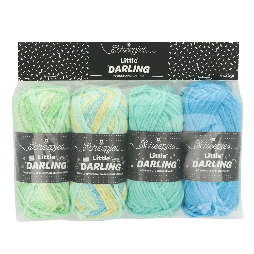 Scheepjes Little Darling Sprinkled Gradient Wolle Sundae Parade 4x25g