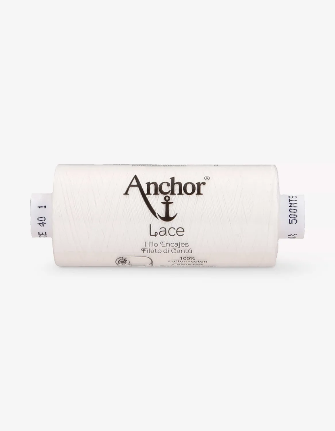 Anchor Lace Klöppelgarn Stärke 20 weiß 500m Baumwolle