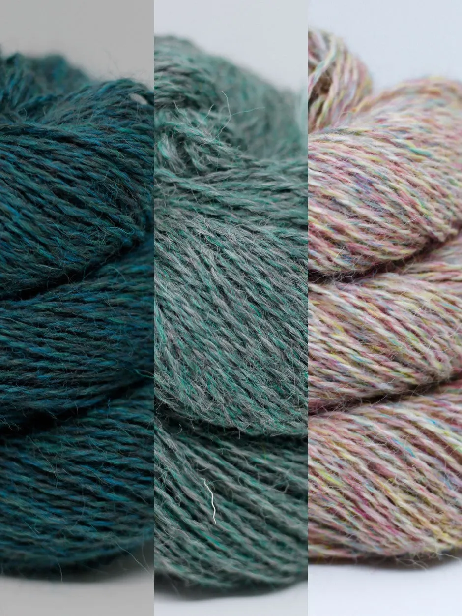 John Arbon Boyd Hat Strickset DK mit Bommel