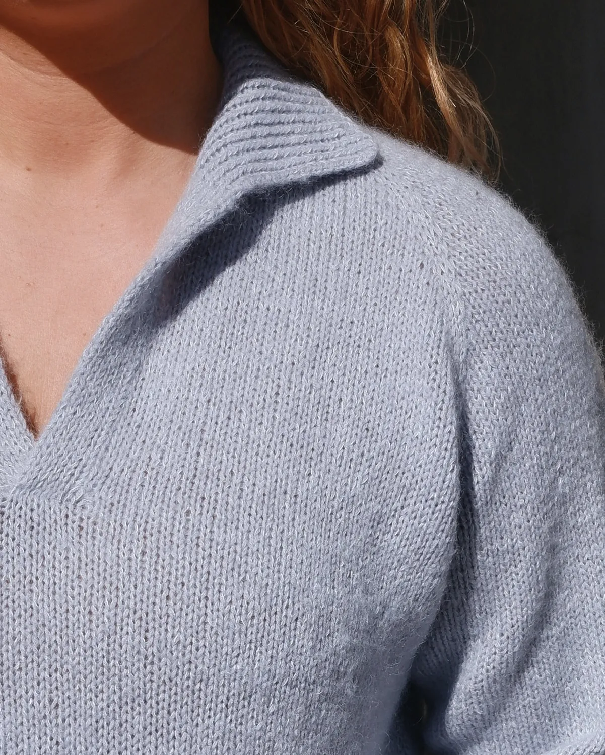 Knitting for Olive Wilson Sweater Anleitung Polokragen XS-5XL