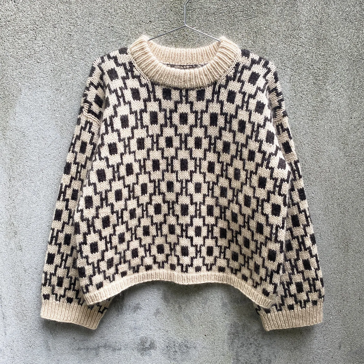 Knitting for Olive Mosaic Sweater Strickanleitung Fair Isle