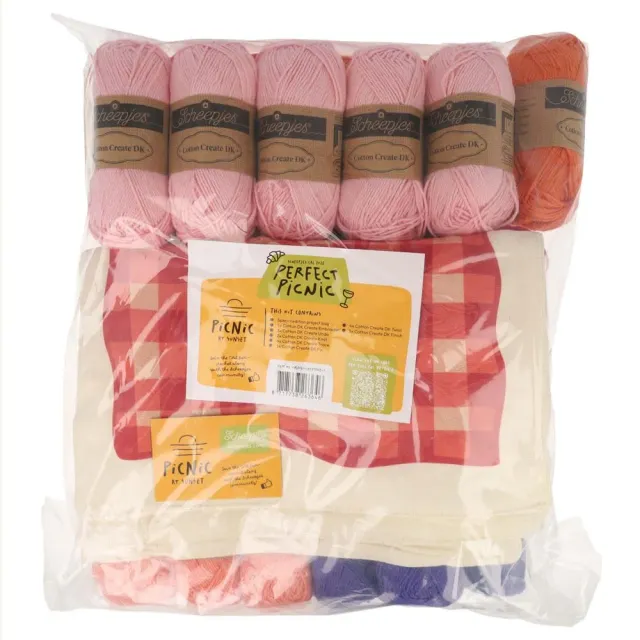Scheepjes Cotton Create DK CAL2026 Häkelset Sunset 100% Baumwolle