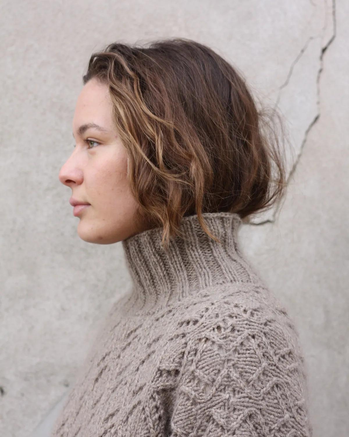 Knitting for Olive Nature Lace Sweater Strickanleitung Lace