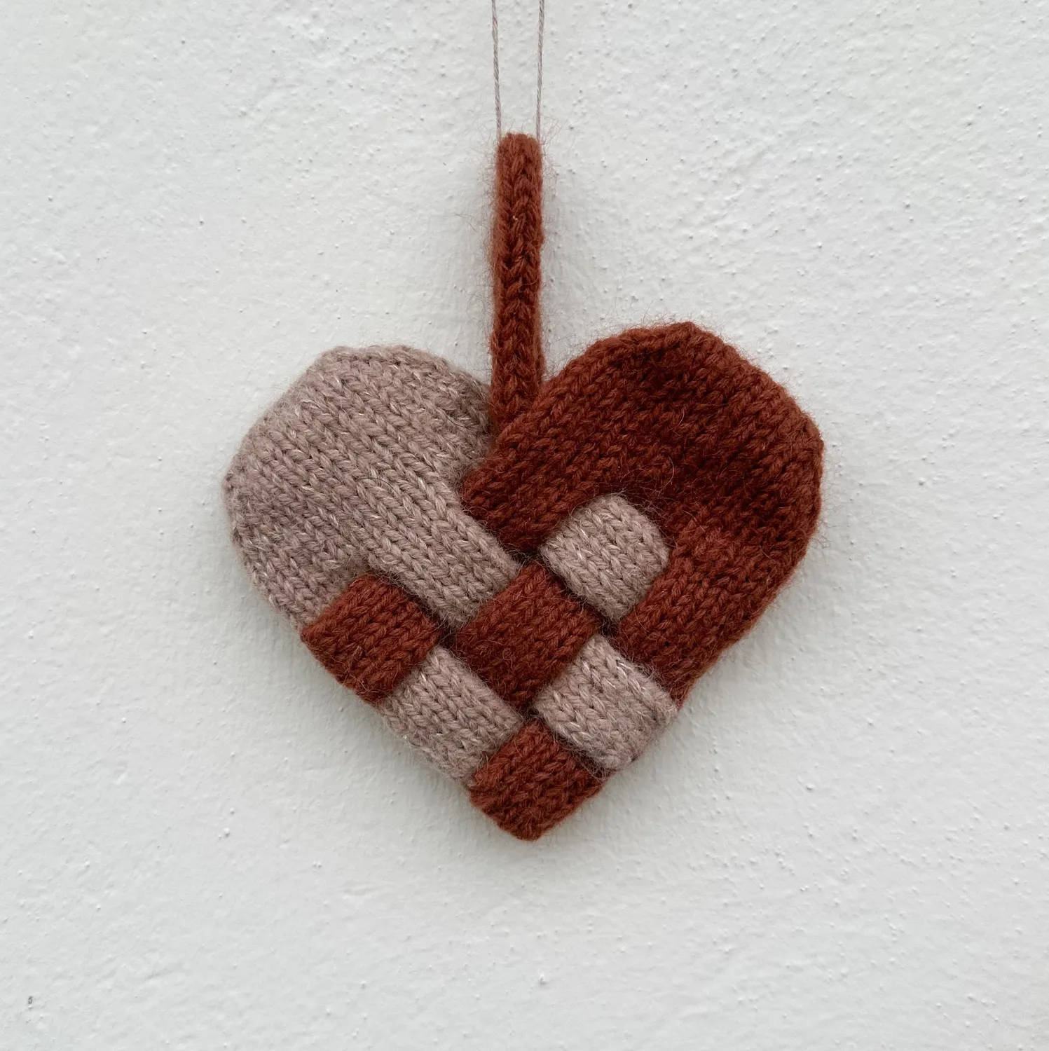 Knitting for Olive Olives Christmas Heart Anleitung Deutsch