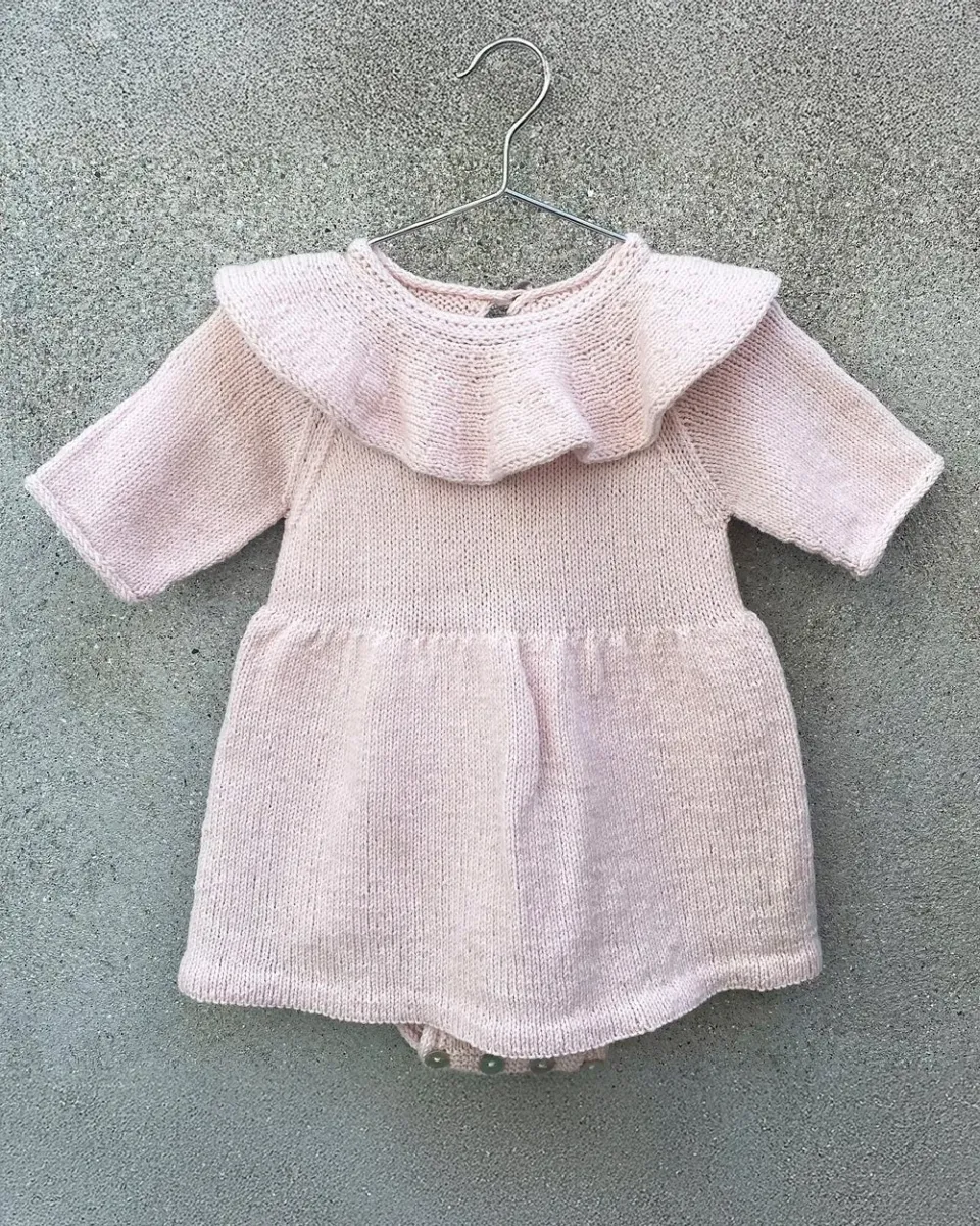 Knitting for Olive Lili Romper Dress Strickanleitung deutsch