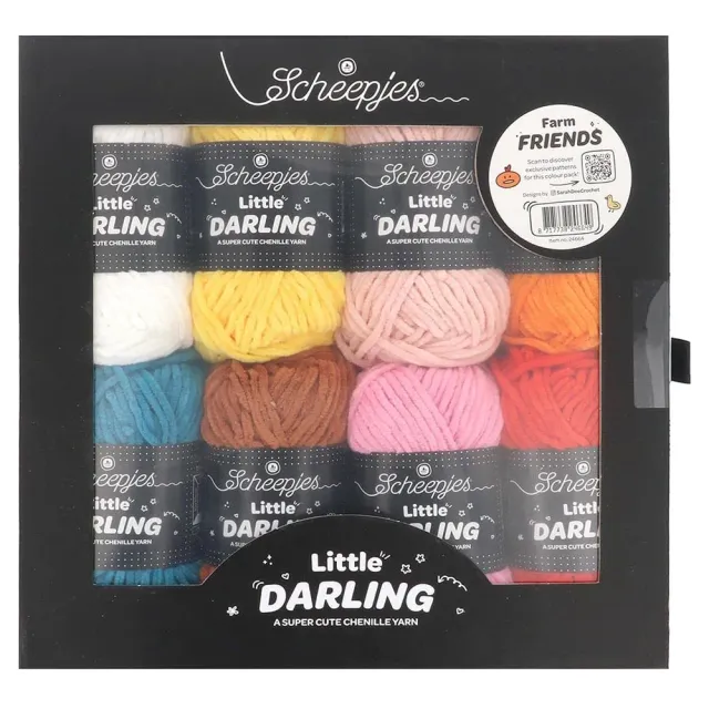 Scheepjes Little Darling Farm Friends Set 8x25g