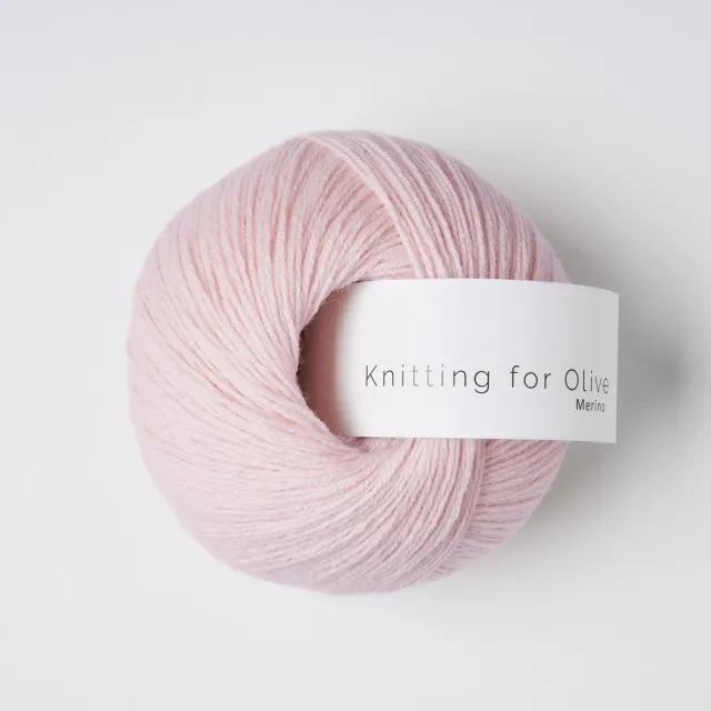 Knitting for Olive Merino Cherry Blossom Wolle 50g babyrosa