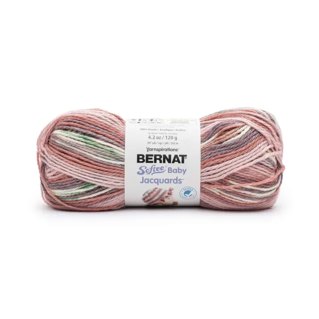 Bernat Softee Baby Jacquards Babywolle Selbstmusternd