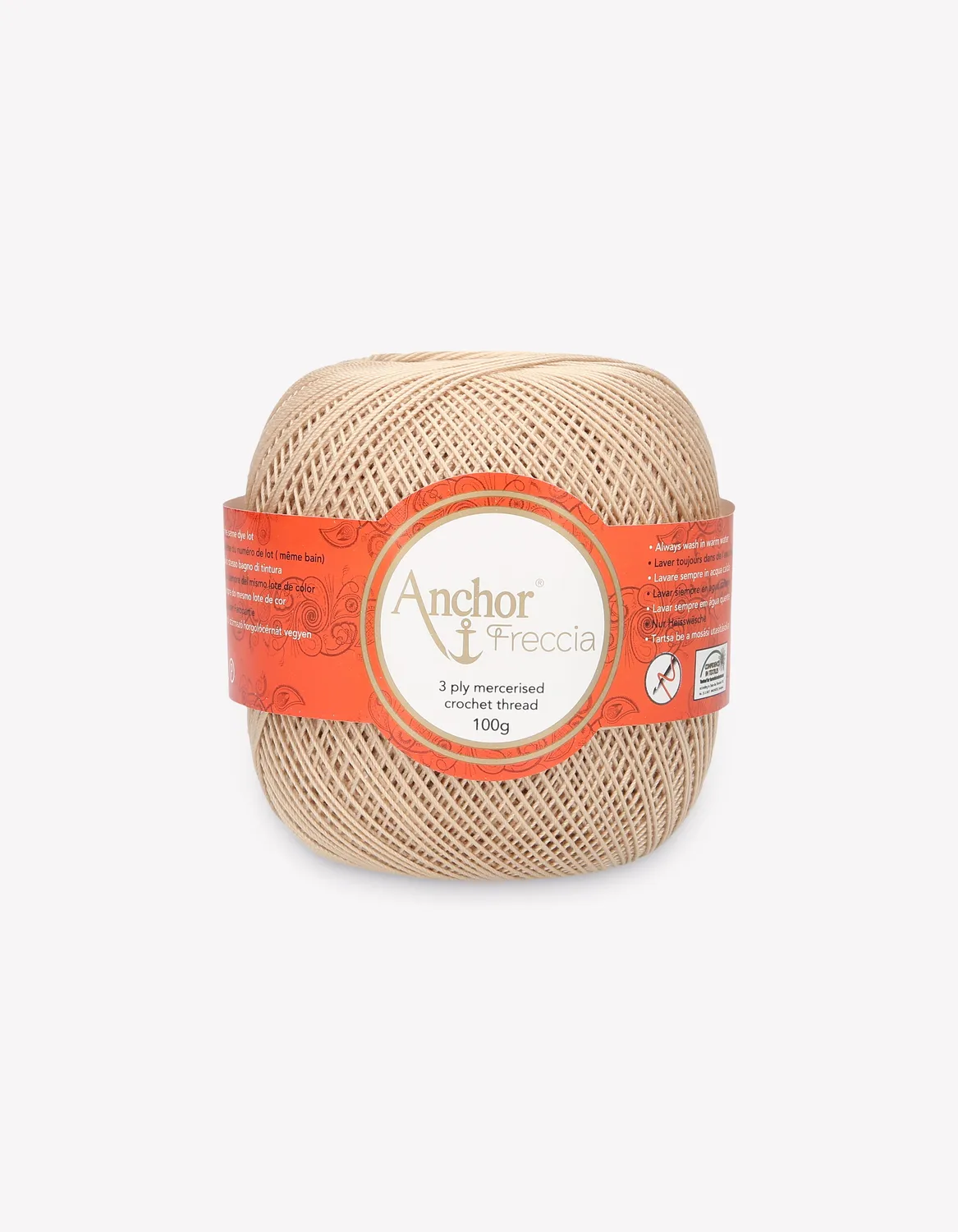 Anchor Freccia 8 Häkelgarn 50g Baumwolle