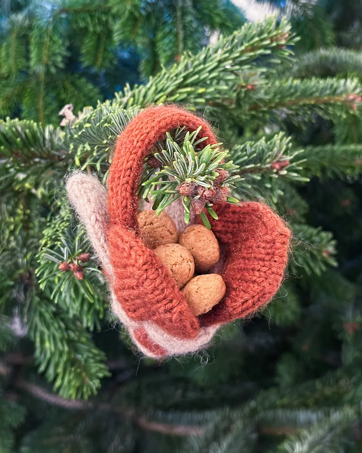 Knitting for Olive Olives Christmas Heart Anleitung Deutsch