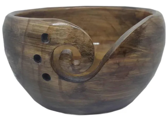 Scheepjes Yarn Bowl Garnschale Kiefernholz hellbraun 15x10cm 1 Stück