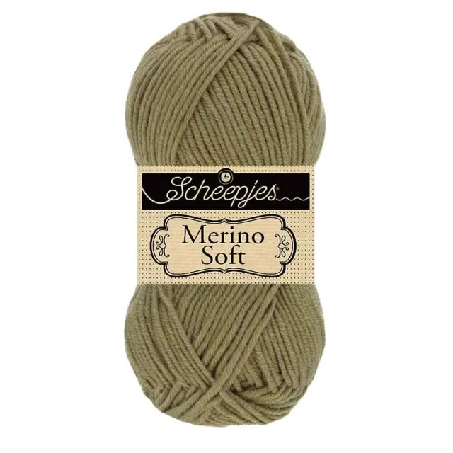 Scheepjes Merino Soft 624 Renoir Garn 1x50g grün