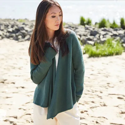 Rosy Green Wool Kanshoku Cardigan Strickanleitung offen