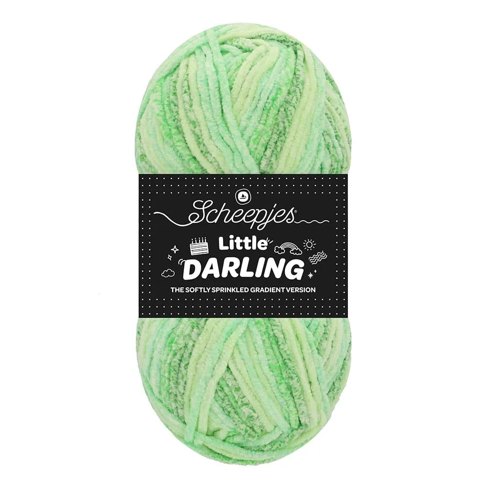 Scheepjes Little Darling Sprinkled Garn 03 Frost 50g Verlauf Rosa