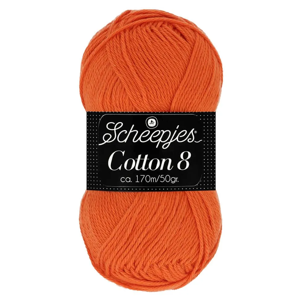 Scheepjes Cotton 8 719 Häkelgarn 50g weiß Baumwolle