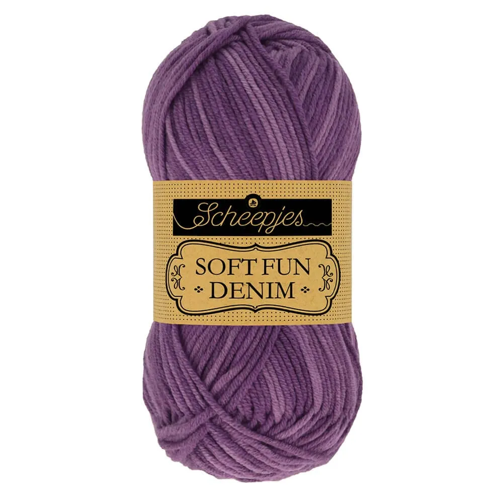 Scheepjes Softfun Denim 500 Garn 1x50g Baumwollmischung