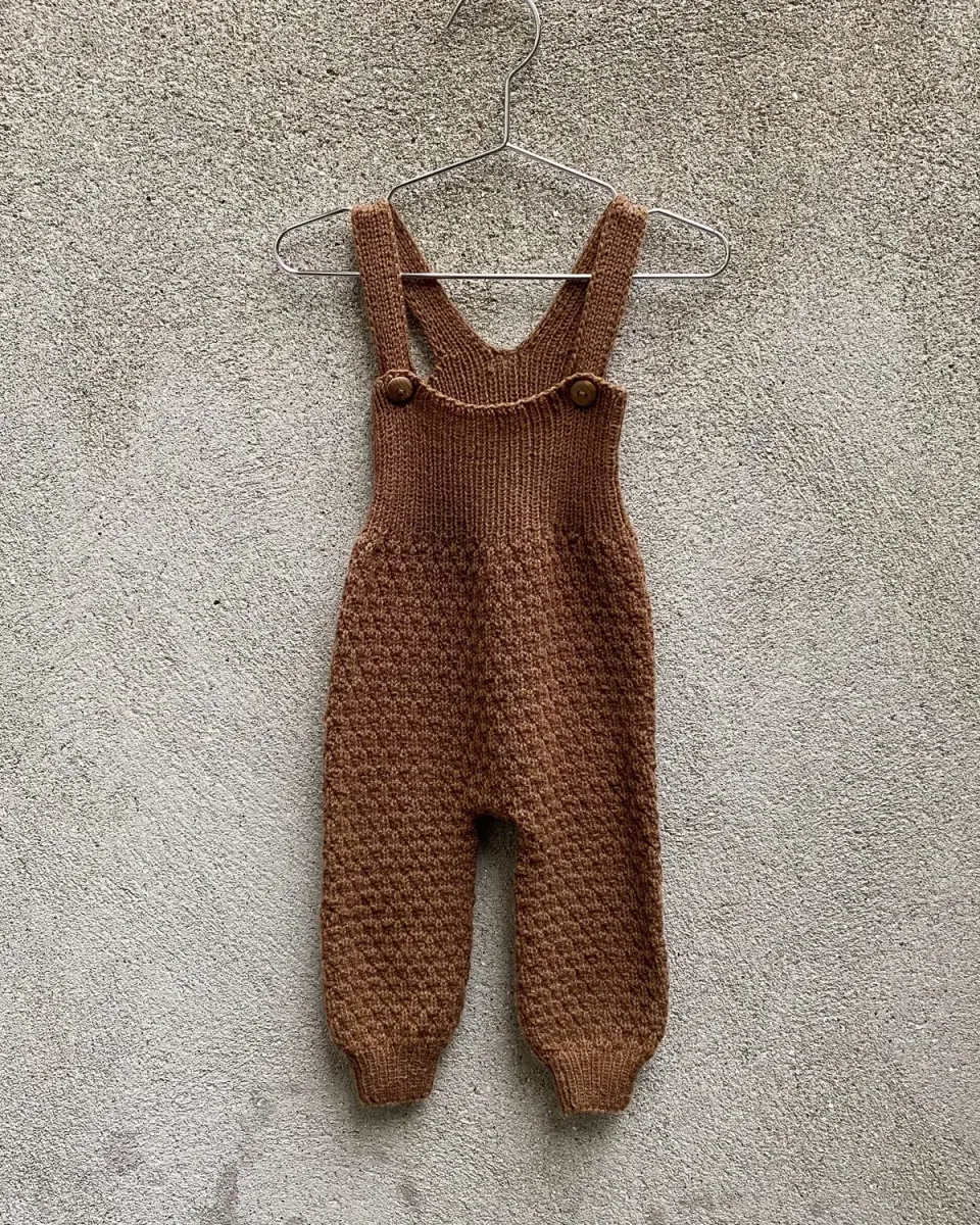 Knitting for Olive Uni Suit Strickanleitung Deutsch Babystrampler