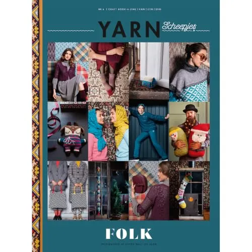 Scheepjes YARN Bookazine 6 Folk Anleitungsheft Stricken Häkeln
