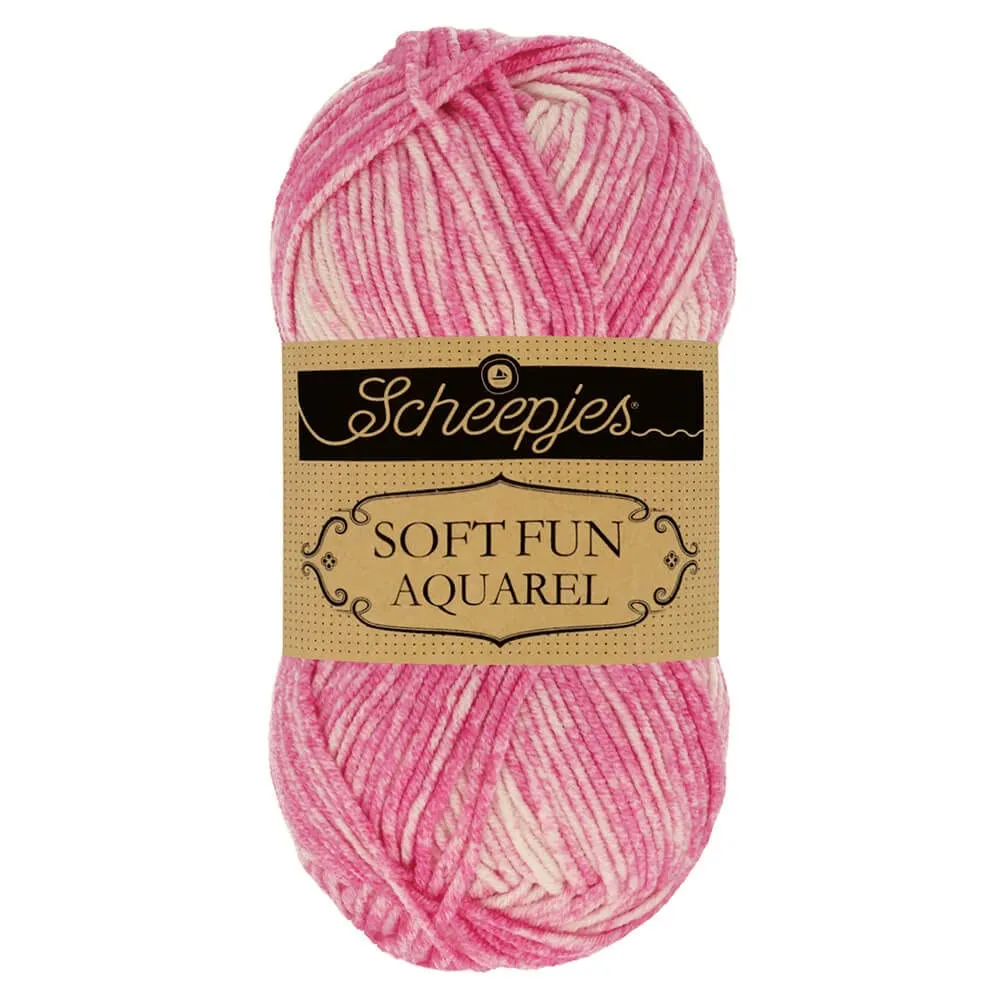 Scheepjes Softfun Aquarel 804 Cloudescape Garn 1x50g grau