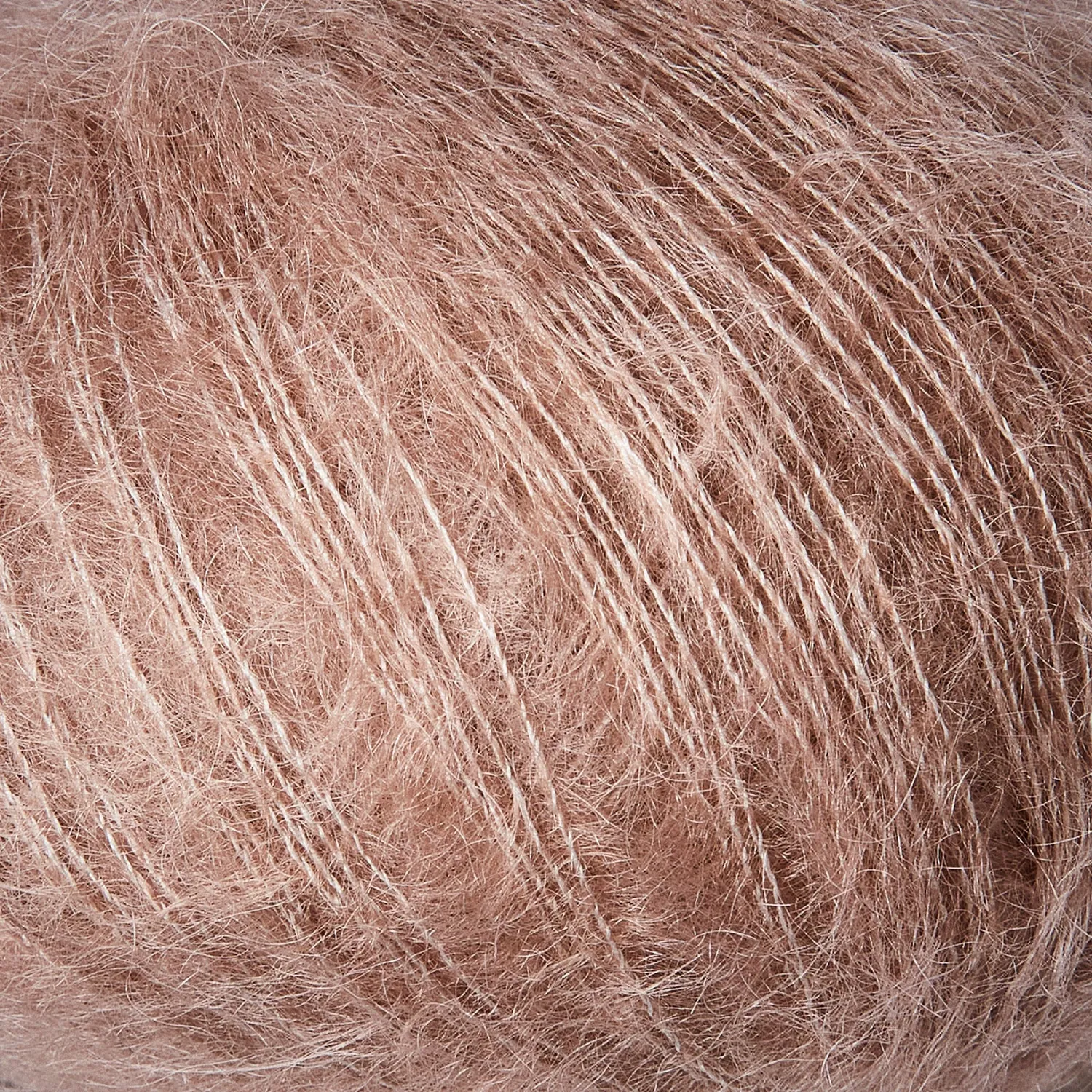Knitting for Olive Soft Silk Mohair Wolle Rose Clay 25g