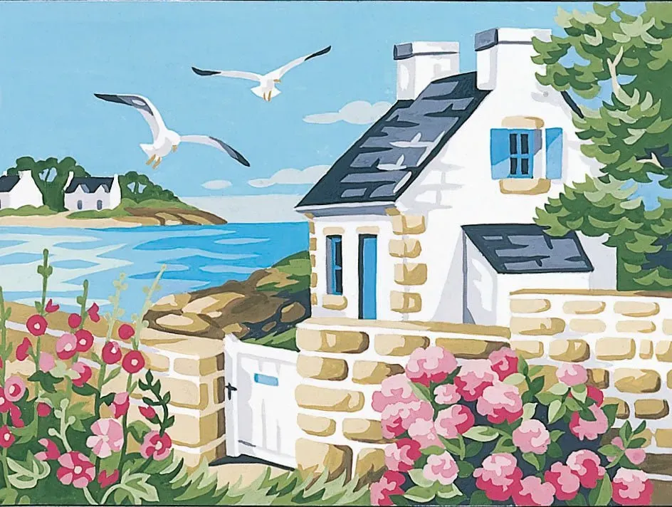 Anchor Royal Paris Cottage by the Sea Stickbild 22x30