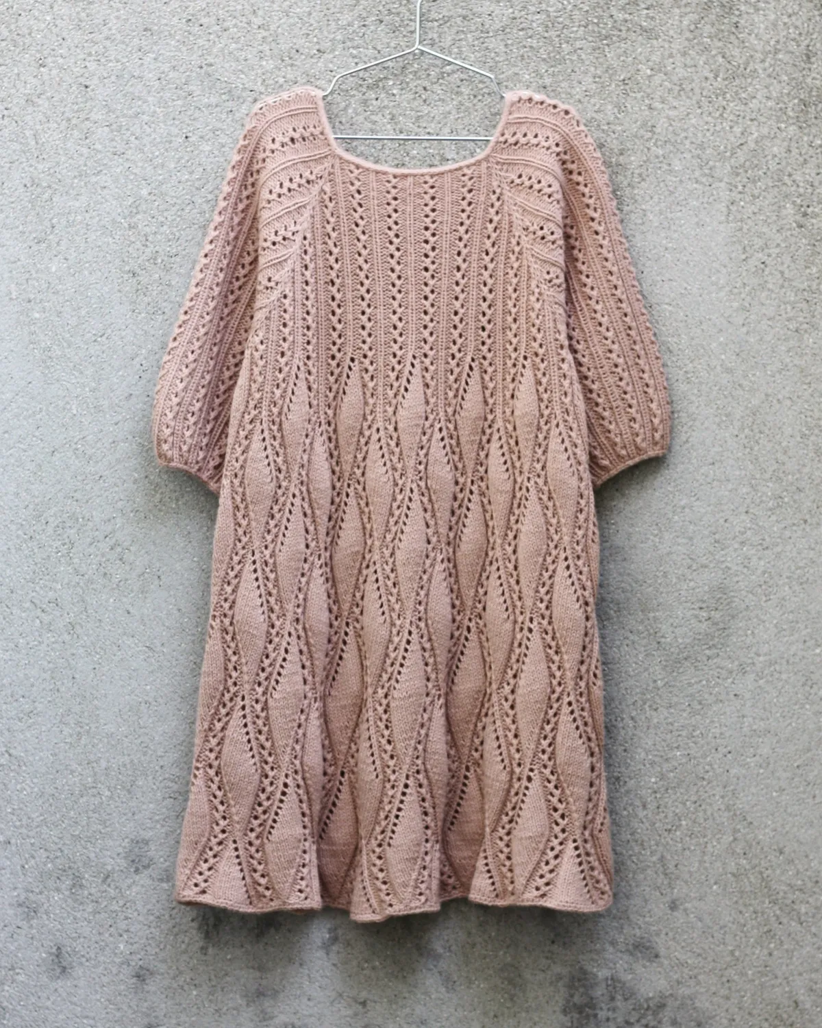 Knitting for Olive Vanilla Dress Strickanleitung Kleid