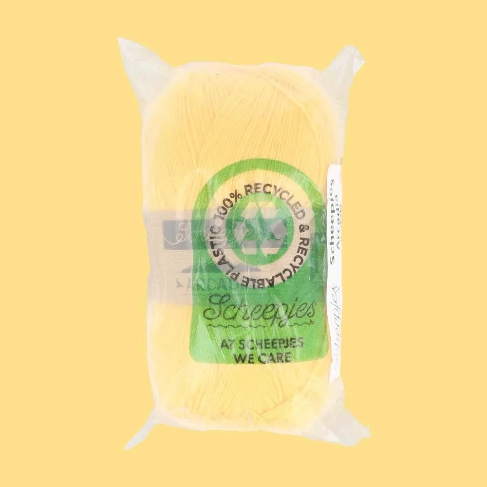 Scheepjes Arcadia Solid Sockenwolle 100g Sunflower