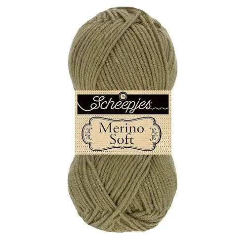 Scheepjes Merino Soft 624 Renoir Garn 1x50g grün